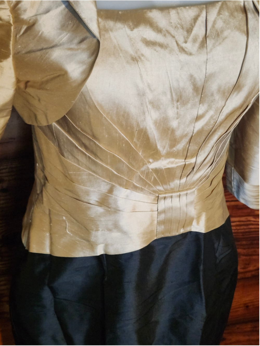 Social Occasions by Mon Cheri 2pc Strapless Dress & Jacket Size 12 - Picture 2 of 5